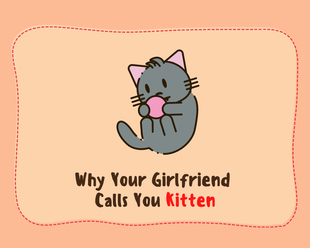 Why Your Girlfriend Calls You Kitten