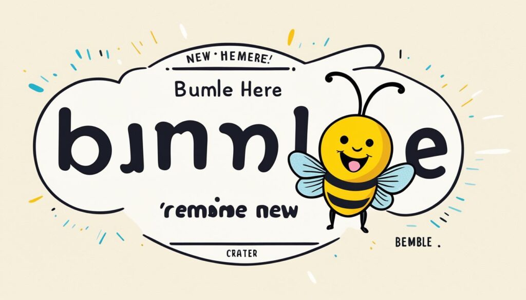 how long does bumble say new here