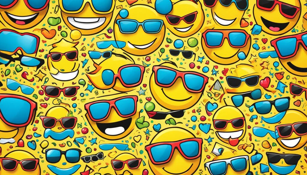 sunglasses face emoji