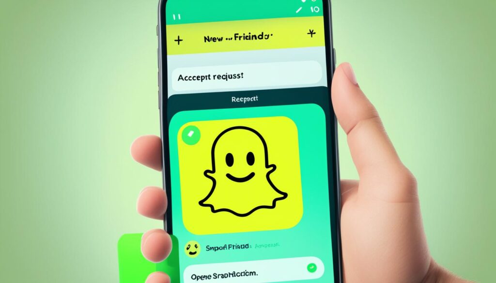 what does accept friend on snapchat mean