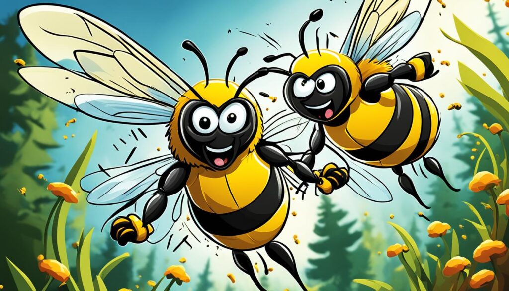 why do bumble bees fight each other